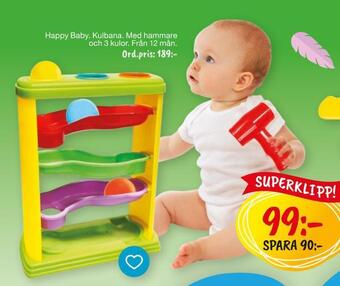 Leklust Happy baby. kulbana erbjuda