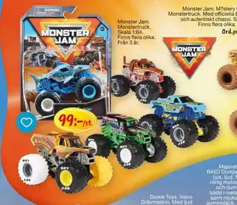 Leklust Monster jam. monstertruck. erbjuda