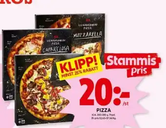 ICA Kvantum Pizza Ica erbjuda