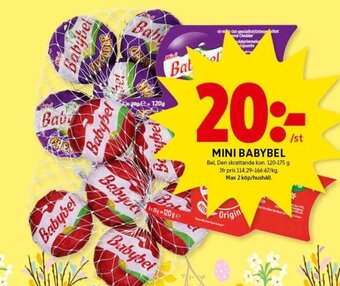 ICA Kvantum Mini Babybel erbjuda