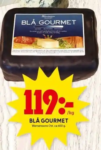 Blå Gourmet Wernerssons