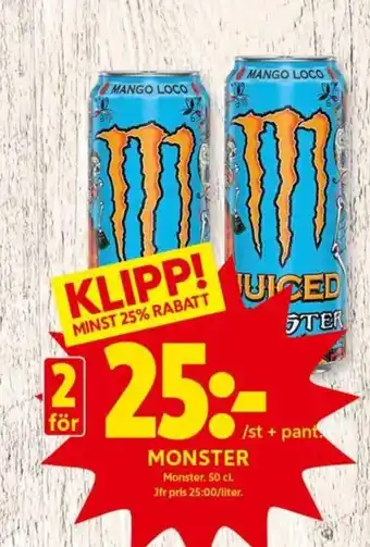 Monster 50 cl