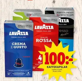 Kaffekapslar Lavazza