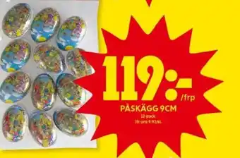 ICA Kvantum Påskägg 9 cm erbjuda