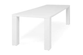 Furniturebox Sala förlängningsbart matbord 160 vit erbjuda