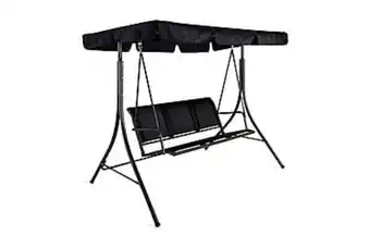 Musse 3-sits hammock svart