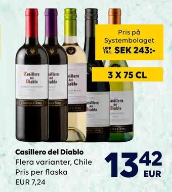 Border Shop Casillero del diablo erbjuda