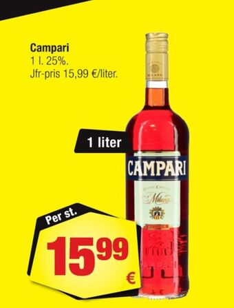 Calle Campari apéritif erbjuda