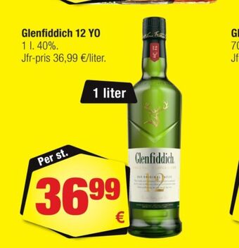 Calle Glenfiddich whisky erbjuda