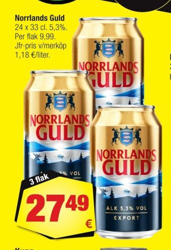 Calle Guld öl erbjuda
