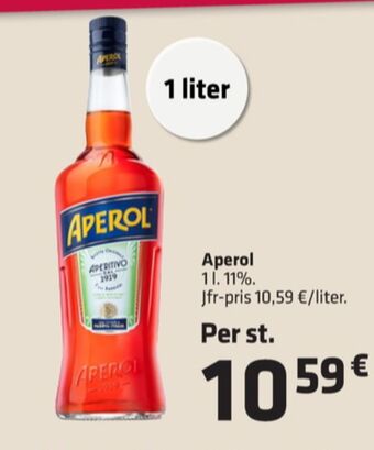 Fleggaard Aperol apéritif erbjuda