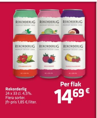 Fleggaard Elderberry cider erbjuda