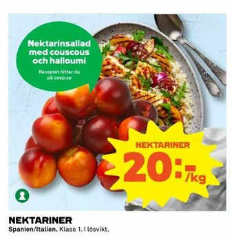 Coop Extra Nektariner erbjuda