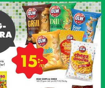 ÖoB Olw chips & cheez erbjuda