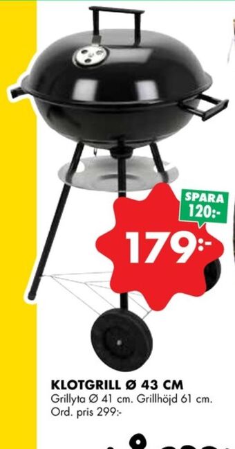 ÖoB Klotgrill erbjuda