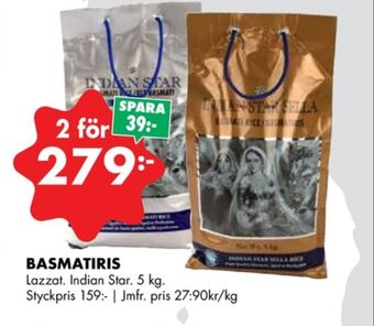 ÖoB Lazzat basmatiris erbjuda