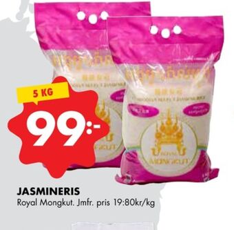 ÖoB Royal mongkut jasminris erbjuda