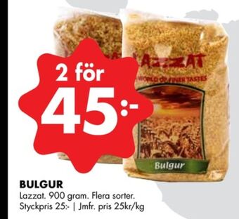 ÖoB Lazzat bulgur erbjuda