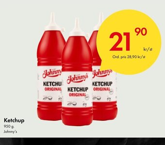Snabbgross Ketchup Johnny's erbjuda