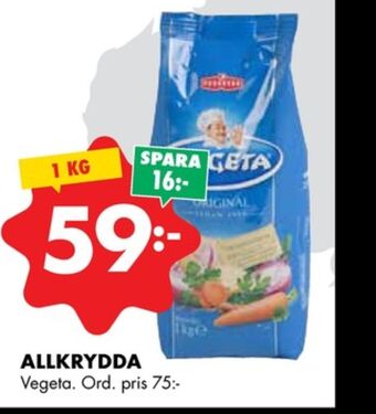 ÖoB Vegeta kryddor erbjuda