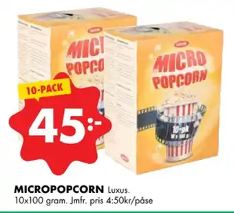 ÖoB White popcornbox erbjuda