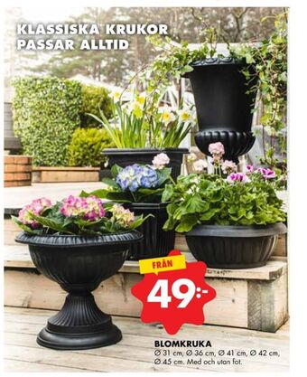 ÖoB Odla krukor erbjuda