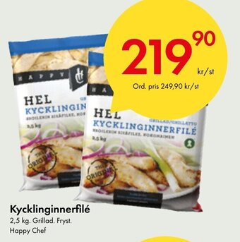 Snabbgross Kycklinginnerfilé Happy Chef erbjuda