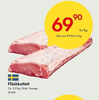 Snabbgross Fläskkotlett erbjuda