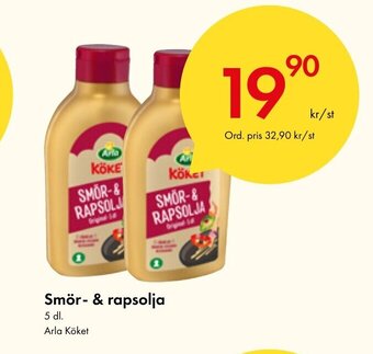Snabbgross Smör- & Rapsolja erbjuda