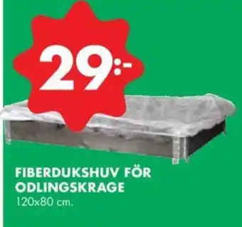 ÖoB Fiberdukshuv För Odlingskrage erbjuda