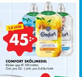 ÖoB Comfort Sköljmedel erbjuda