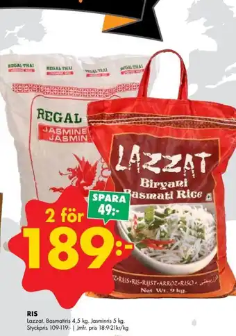 ÖoB Ris Lazzat erbjuda
