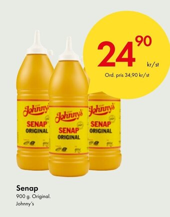 Snabbgross Senap Johnny's erbjuda