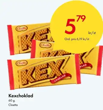 Snabbgross Kexchoklad Cloetta erbjuda
