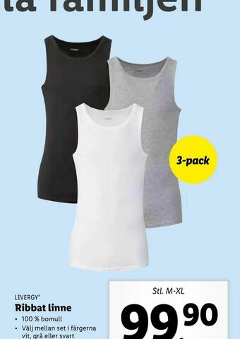 Lidl Ribbat linne erbjuda