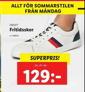 Lidl Fritidsskor erbjuda