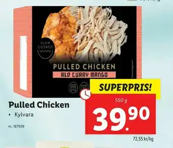Lidl Pulled Chicken erbjuda