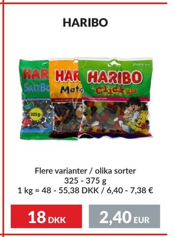 Nielsen Discount Haribo erbjuda