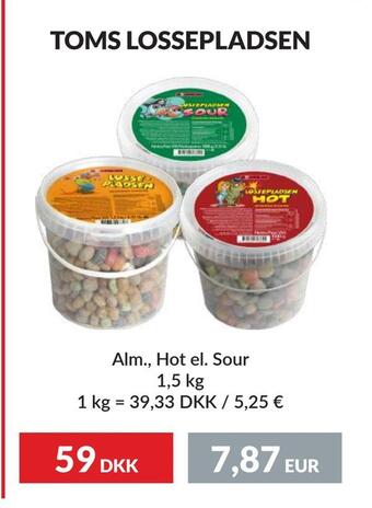 Nielsen Discount Toms lossepladsen erbjuda