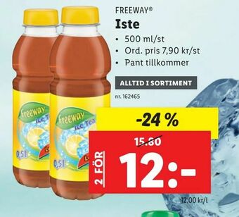 Lidl Iste erbjuda
