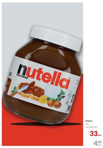 Nielsen Discount Nutella erbjuda