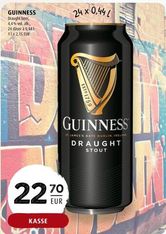 Scandinavian Park Guinness erbjuda