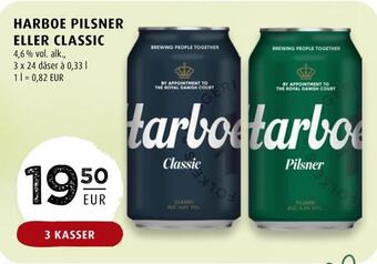 Scandinavian Park Harboe pilsner eller classic erbjuda