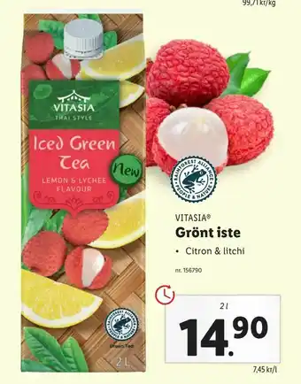 Lidl Grönt iste erbjuda