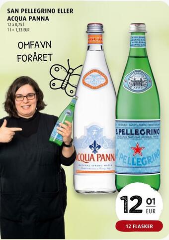 Scandinavian Park San pellegrino eller acqua panna erbjuda