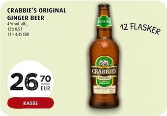 Scandinavian Park Crabbie's original ginger beer erbjuda