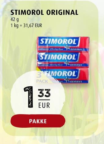 Scandinavian Park Stimorol original erbjuda