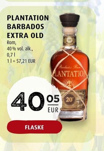 Scandinavian Park Plantation barbados extra old erbjuda
