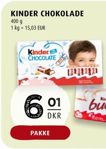 Scandinavian Park Kinder chokolade erbjuda