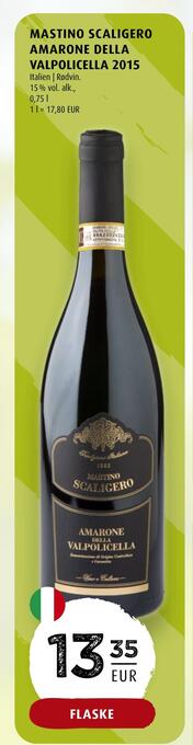 Scandinavian Park Mastino scaligero amarone della valpolicella 2015 erbjuda